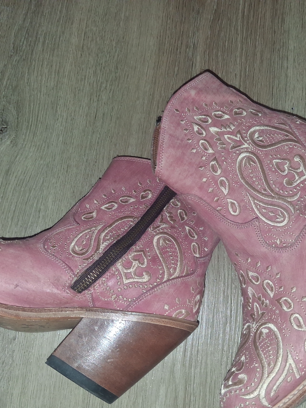 Dan Post Women's Pink Boots Size 7